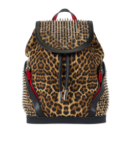 Explorafunk Backpack, Canvas, Leopard Print,MII, DB, 3*